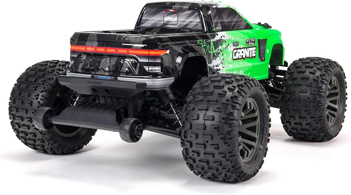 ARRMA 1/10 Granite 4X4 V3 3S BLX Brushless Monster RC Truck RTR (Transmitter and Receiver Included, Batteries and Charger Required )