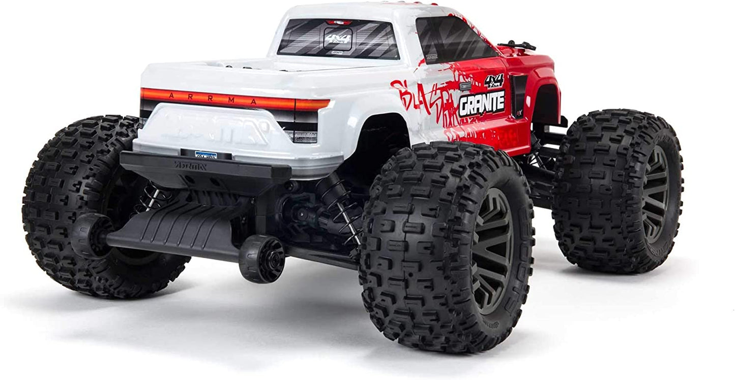 ARRMA 1/10 Granite 4X4 V3 3S BLX Brushless Monster RC Truck RTR (Transmitter and Receiver Included, Batteries and Charger Required )