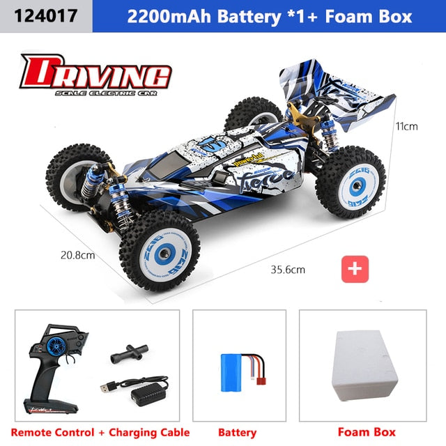 WLtoys V2 124017 1/12 Scale RC Race Car