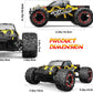 DEERC 200E, 300E Brushless High Speed RC Car with 2 Car Shells, Upgraded 1:10 RC Trucks W/LED Headlight, 60 KM/H